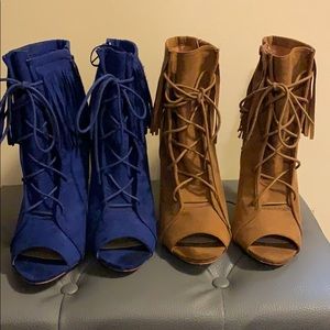 JustFab Heeled Booties